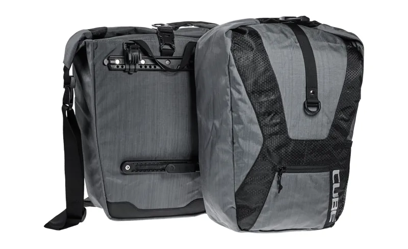 Cube Travel Cycling Panniers in Grey