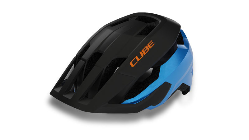 CUBE HELMET STRAY X ACTIONTEAM BlU/ORA