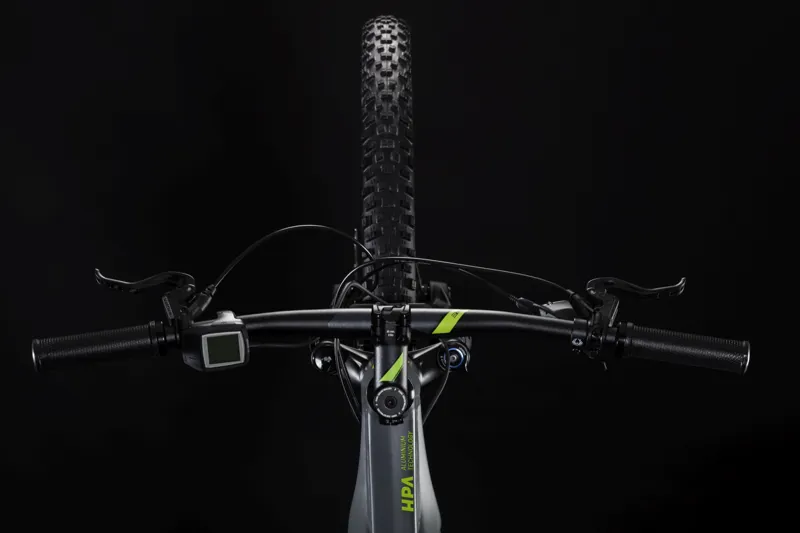 2019 Cube Reaction Hybrid Eagle 500 Mens Electric Mountain Bike in Grey-1