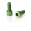 XLC Alloy 2-piece Bottle Cage Bolts in Green
