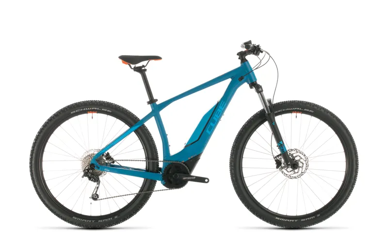 Cube Acid Hybrid One 500 29 Hardtail eMountain Bike in Blue