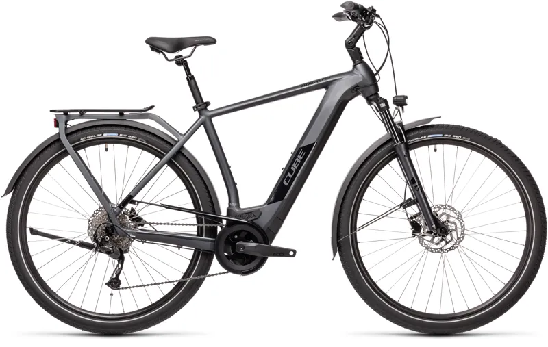 Cube Kathmandu Hybrid One 500 Hybrid eBike in Iridium Black