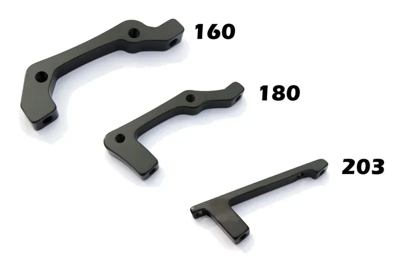 Clarks Disc Brake Adaptor In Black I.S. Front