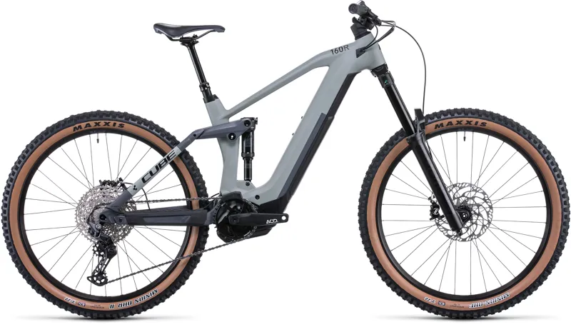 Cube Stereo Hybrid 160 HPC Race 625 Electric Mountain Bike Grey