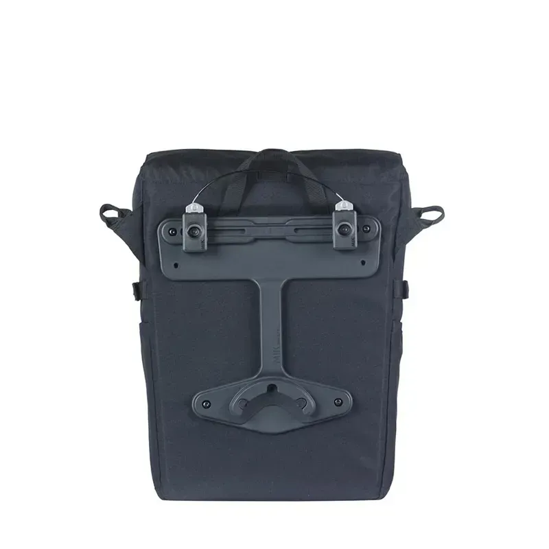 Basil Move Simple 15l MIK Studs Pannier Bag in Black-3