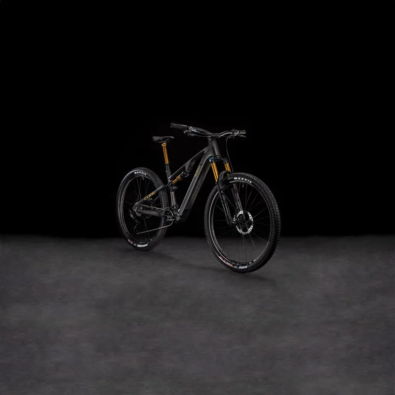 Cube Ams Hybrid One44 c:68x SLX 55Nm 400Wh eBike Carbon Gold-1