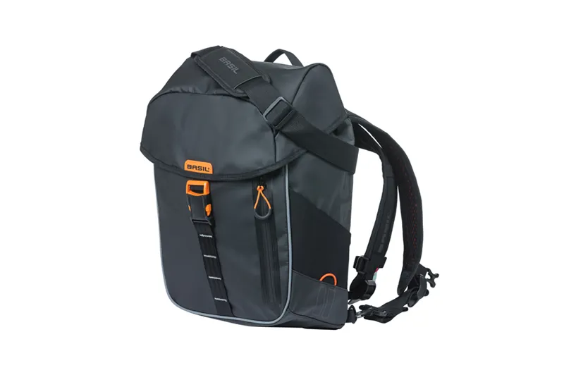 Miles Tarp Daypack 17l Bk Orng Black