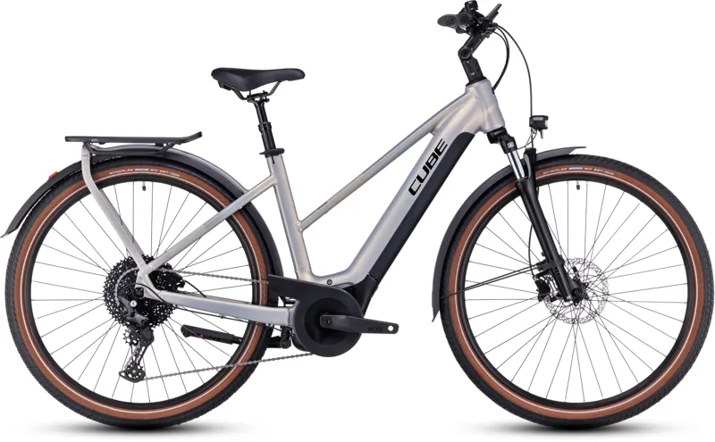Cube Touring Hybrid Pro 625 Bosch eBike Pearlysilver/Black