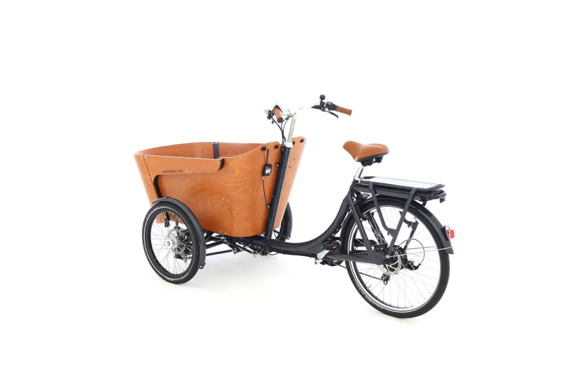 2020 Babboe CarveE Electric Cargo Trike Wood