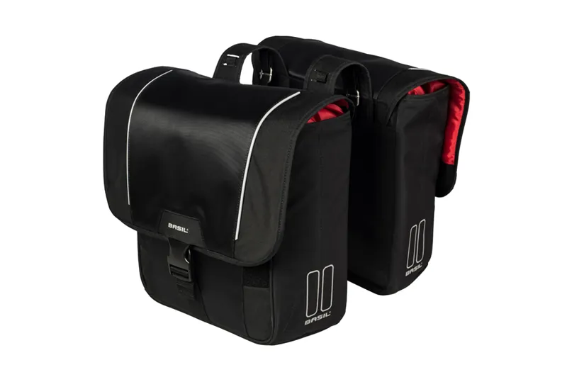Basil Sport Design 32l Double Bag in Black