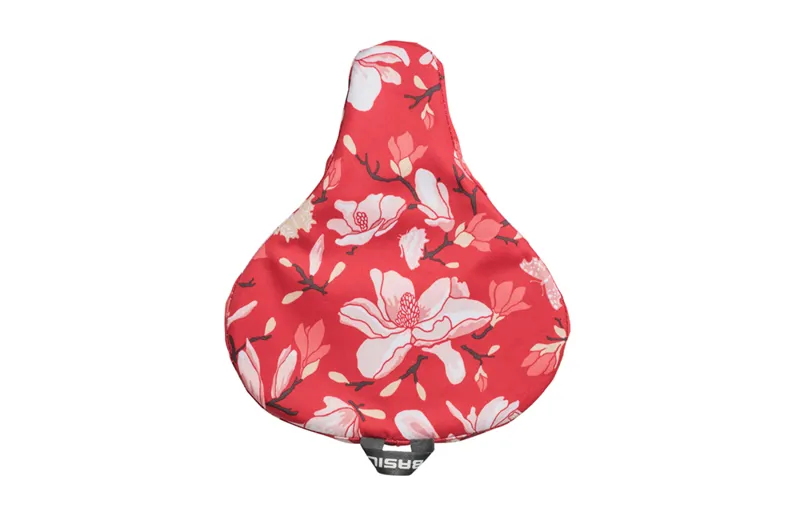 Basil Magnolia Saddle Cover in Red