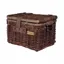 Basil Denton Front Basket in Brown