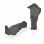 XLC GR-S22 Ergonomic 135mm Handlebar Grips in Black