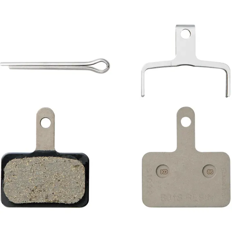 Shimano Spares BRBX B03S Pads and Spring Set - Resin Black