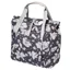 Basil Magnolia Rear Cycle Shopper Bag in Grey