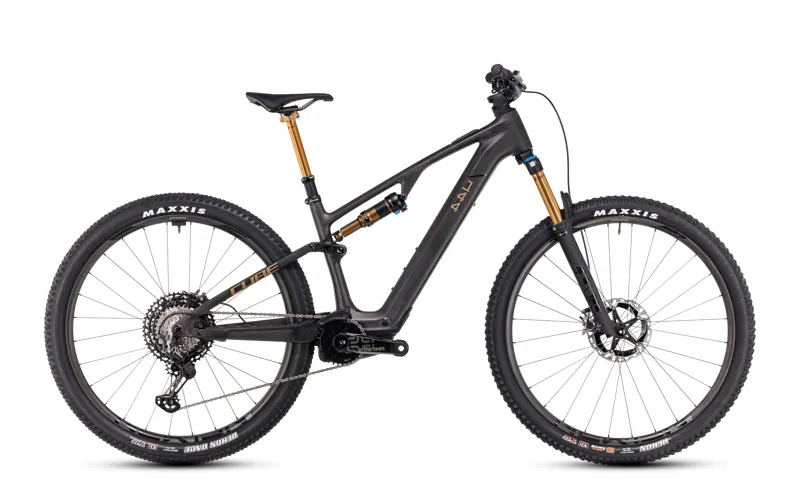 Cube Ams Hybrid One44 c:68x SLX 55Nm 400Wh eBike Carbon Gold