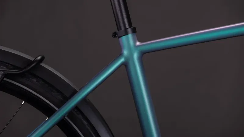 Cube Editor Hybrid SLT 400x FE City E-Bike in Smaragd Grey/Prism-6