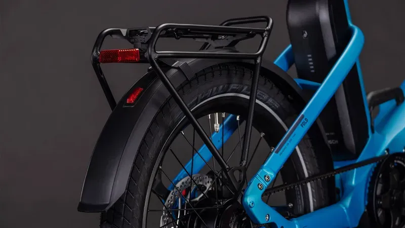 Cube Fold Hybrid Comfort 545 eFolding Bike in Azure/Reflex-2