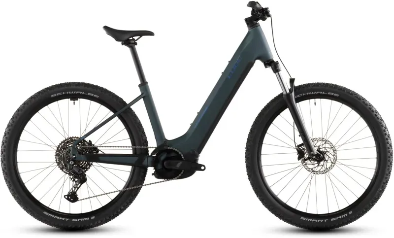 Cube Reaction Hybrid One 600 E-MTB in Royal Green/Prism-4