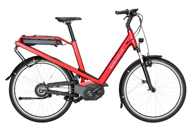Riese and Muller Culture Automatic Electric Bike Electric Red-5