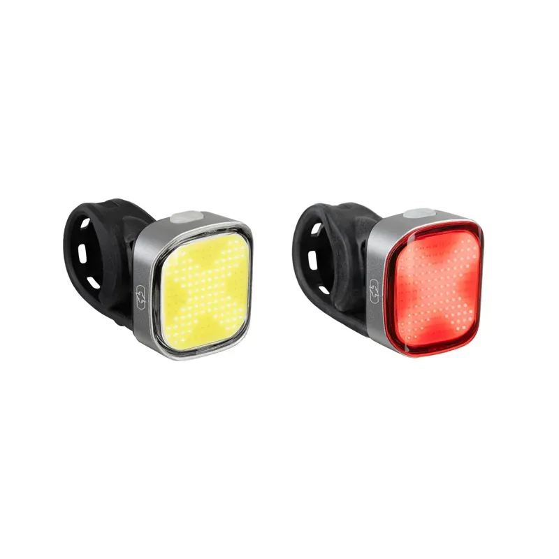 Oxford Ultratorch CubeX LED Light Set in Silver