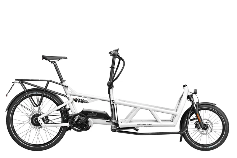 Riese and Muller Load 60 Vario HS Electric Bike White-10