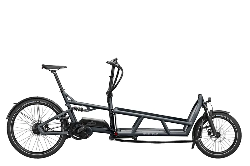 Riese and Muller Load 75 Vario Electric Bike White-9