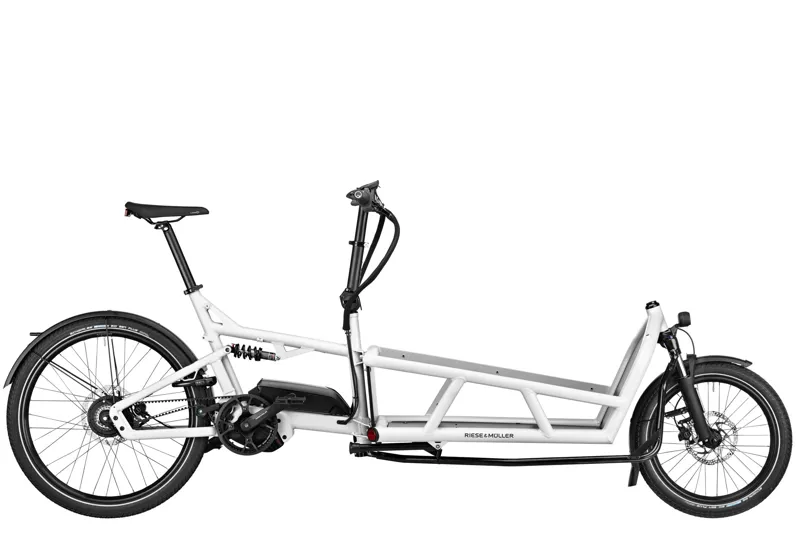 Riese and Muller Load 75 Vario Electric Bike White