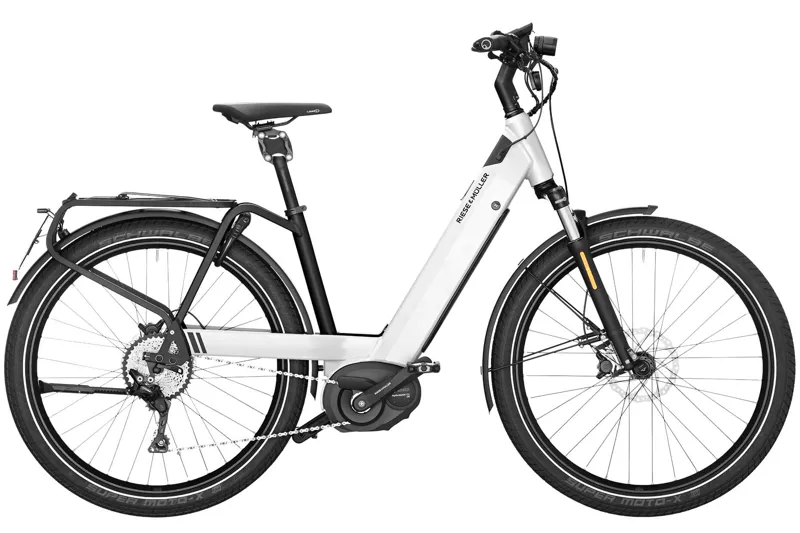 2020 Riese and Muller Nevo GT Touring HS Electric Bike Pure White