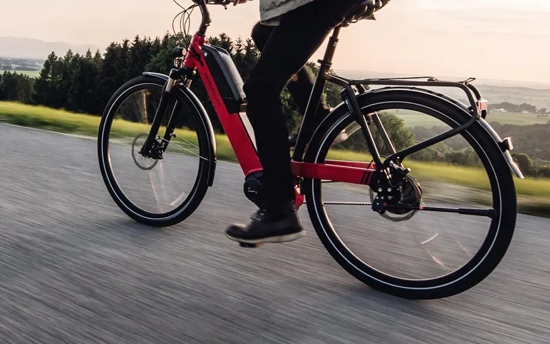 2020 Riese and Muller Nevo Vario Electric Bike Fire Red