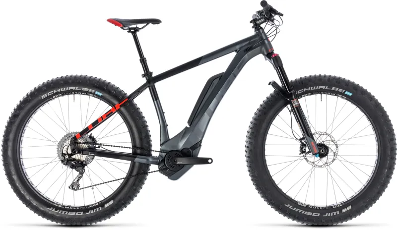 2019 Cube Nutrail Hybrid 500 E-Fatbike in Grey