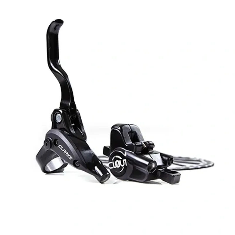 Clarks Cycle Systems Clout 1 160mm Hydr. Fr./Rr. Disc Brake in Black