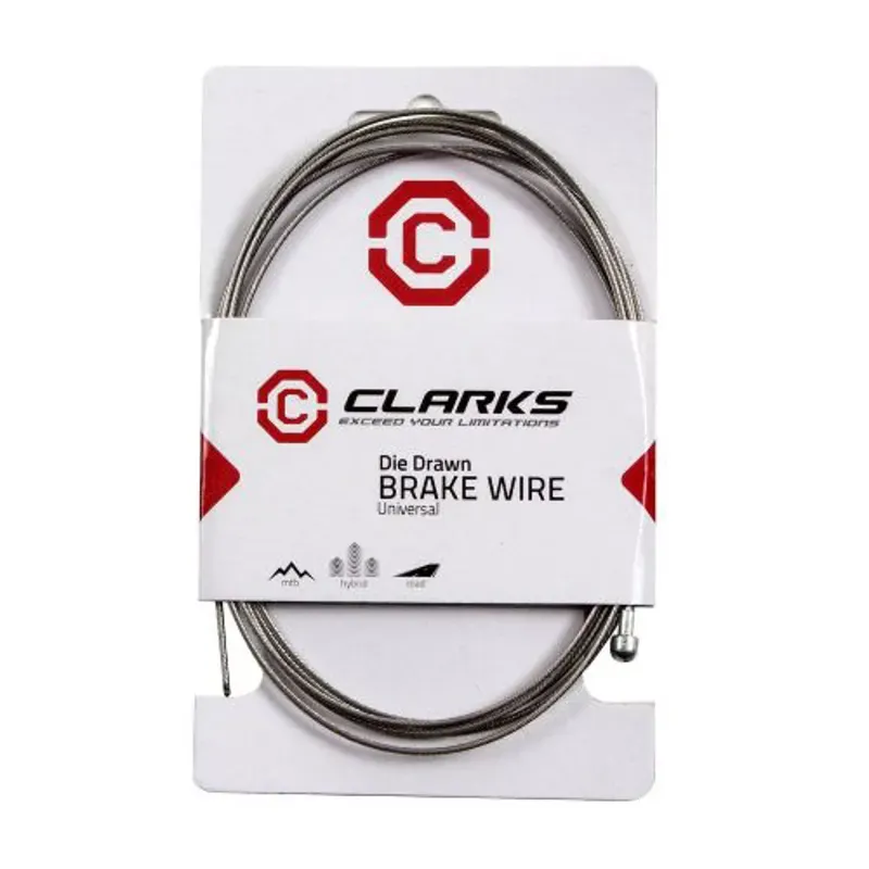 Clarks Cycle Systems Die Drawn Road Brake Inner in Silver