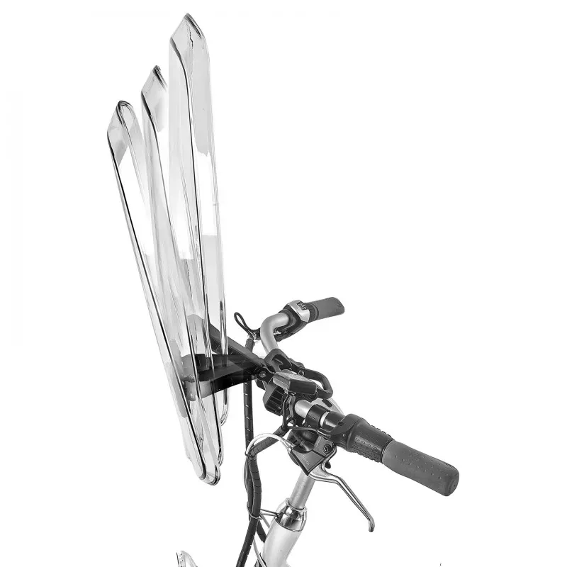 Polisport Handlebar Windscreen in Clear-1