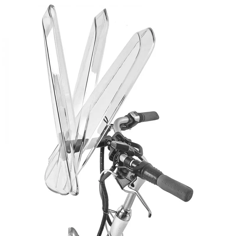 Polisport Handlebar Windscreen in Clear-2