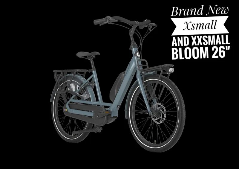 Gazelle Bloom C7 HMS 504Wh Family Electric Bike Thunder Grey