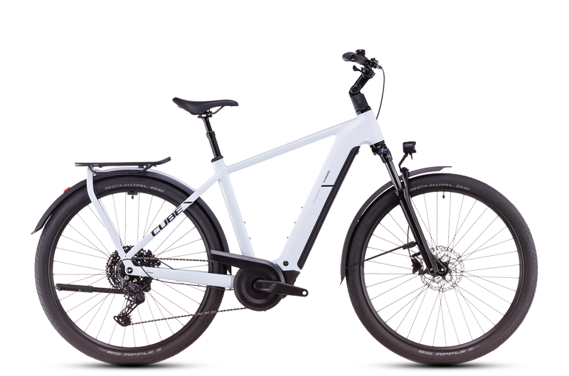 Cube Kathmandu Hybrid One 800 2025 2025 Electric Bike Polarwhite/Black
