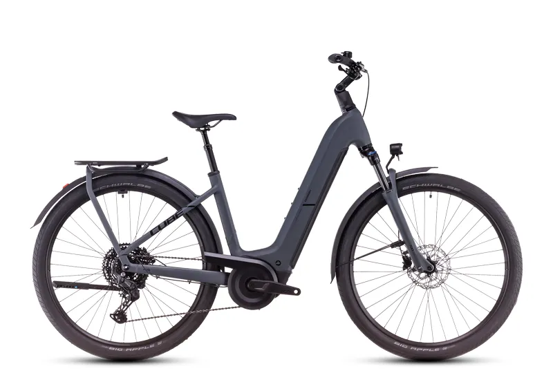 Cube Kathmandu Hybrid One 800 2025 Electric Bike Shadowgrey/Black