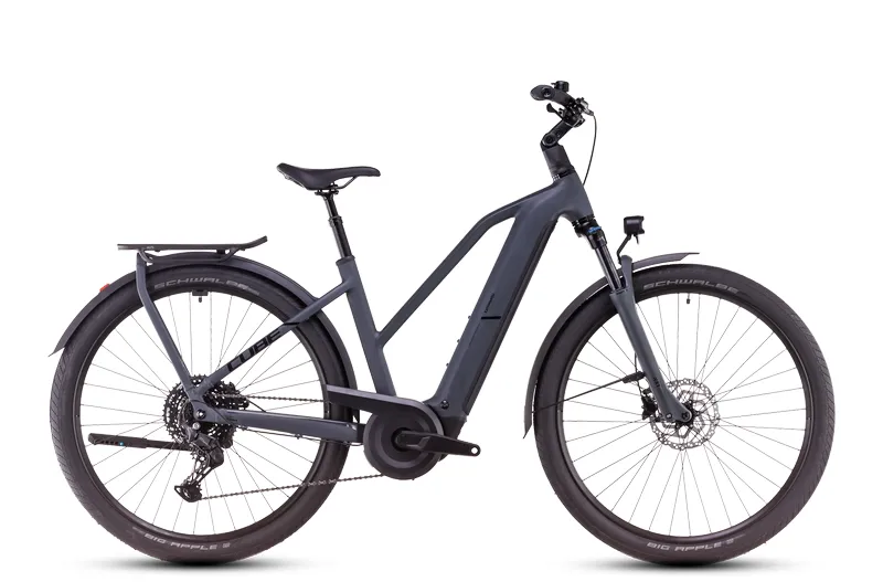 Cube Kathmandu Hybrid One 800 2025 Electric Bike Shadowgrey/Black 