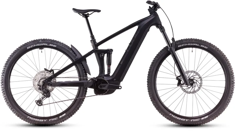 Cube Stereo Hybrid one44 Ex 800 2025 Electric Bike Blackline