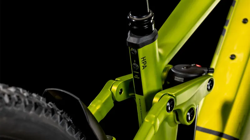 Cube Stereo Hybrid One44 EX eMountain Bike in Lizard/Black-3