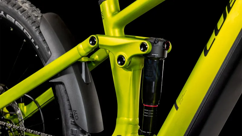 Cube Stereo Hybrid One44 EX eMountain Bike in Lizard/Black-5