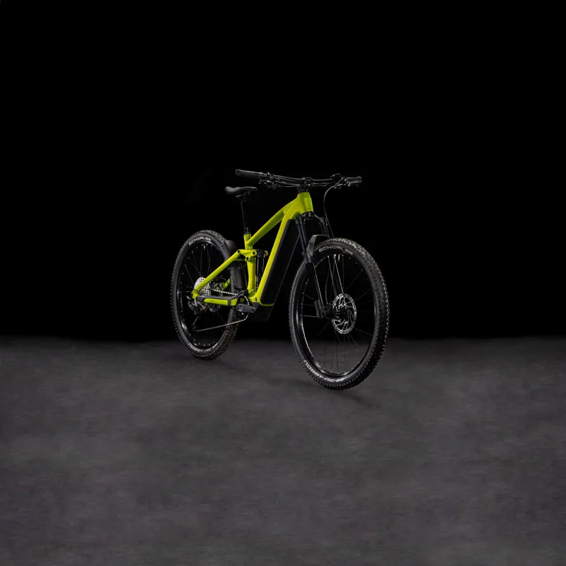 Cube Stereo Hybrid One44 EX eMountain Bike in Lizard/Black-1