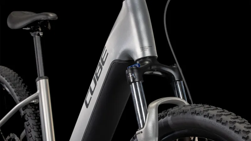 Cube Reaction Hybrid One 600 2025 Electric Bike Silver/Black-5