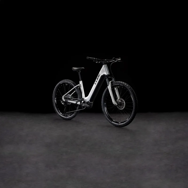 Cube Reaction Hybrid One 600 2025 Electric Bike Silver/Black-1