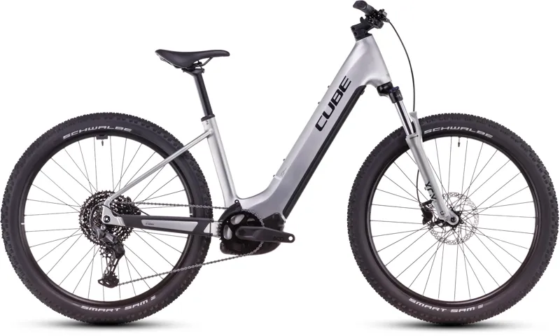 Cube Reaction Hybrid One 600 2025 Electric Bike Silver/Black