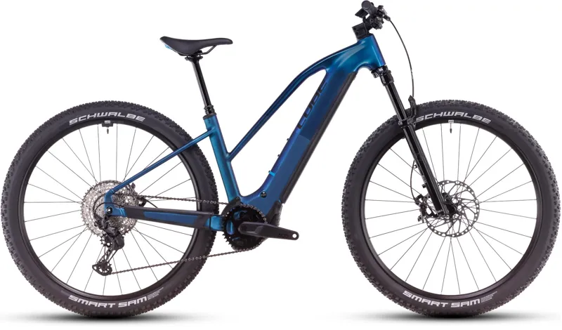 Cube Reaction Hybrid Slx 800 2025 Electric Bike Nebula/Blue