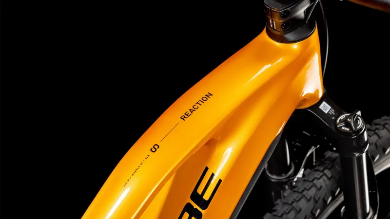 Cube Reaction Hybrid Slx 800 2025 Electric Bike Spectraorange/Violet ee-2