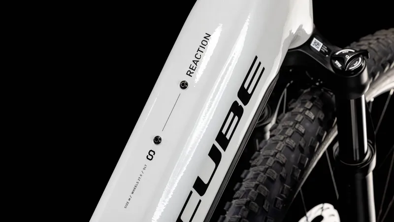 Cube Reaction Hybrid Slt 800 2025 Electric Bike Metallicwhite/Black-2
