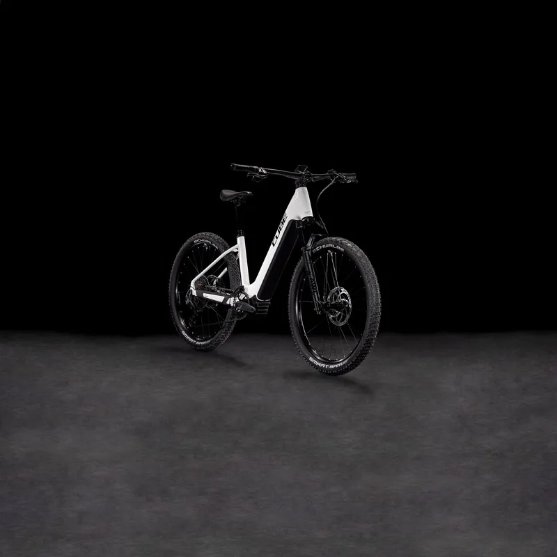 Cube Reaction Hybrid Slt 800 2025 Electric Bike Metallicwhite/Black-1